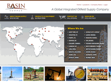 Tablet Screenshot of basinsupply.com